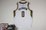 Maillot de Basket #0 Haliburton Indiana Pacers Blanc